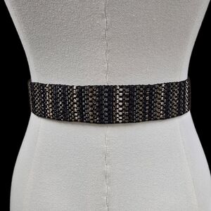 Bison Desings Multi-Colored Woven Belt